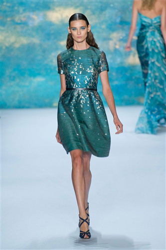 Monique Lhuillier wiosna-lato 2013