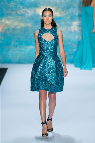 Monique Lhuillier wiosna-lato 2013