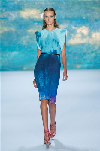 Monique Lhuillier wiosna-lato 2013