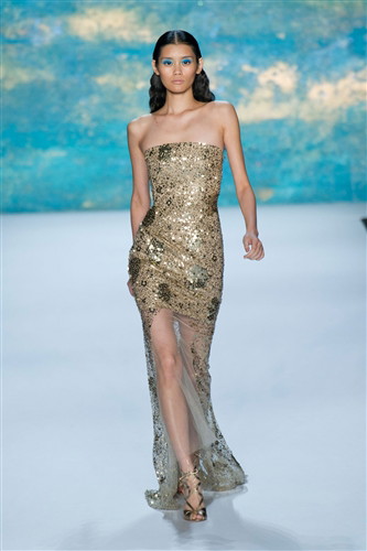 Monique Lhuillier wiosna-lato 2013