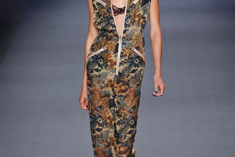 Anna Sui wiosna-lato 2013