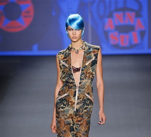Anna Sui wiosna-lato 2013