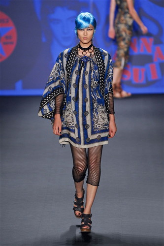 Anna Sui wiosna-lato 2013