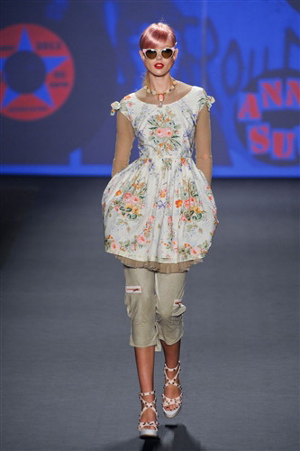 Anna Sui wiosna-lato 2013