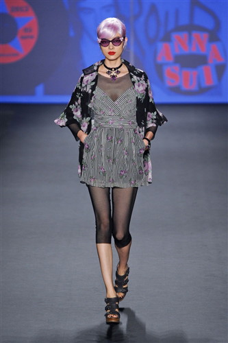 Anna Sui wiosna-lato 2013