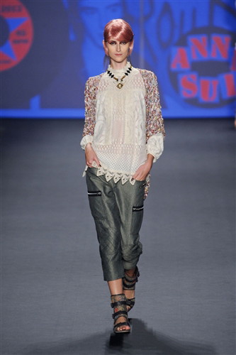 Anna Sui wiosna-lato 2013