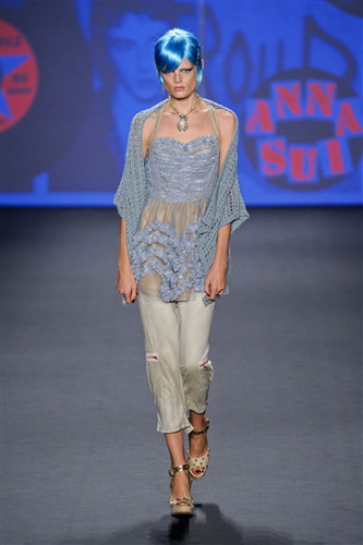 Anna Sui wiosna-lato 2013