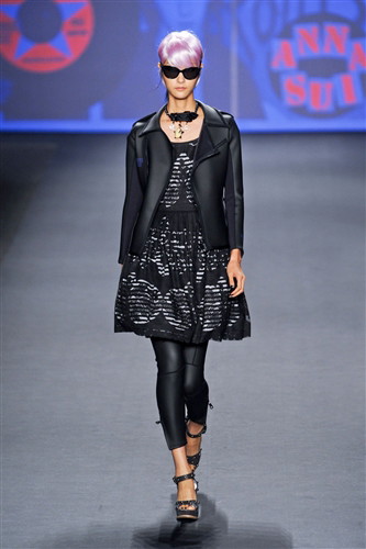 Anna Sui wiosna-lato 2013