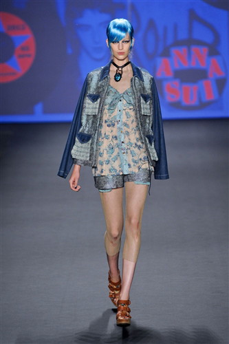 Anna Sui wiosna-lato 2013