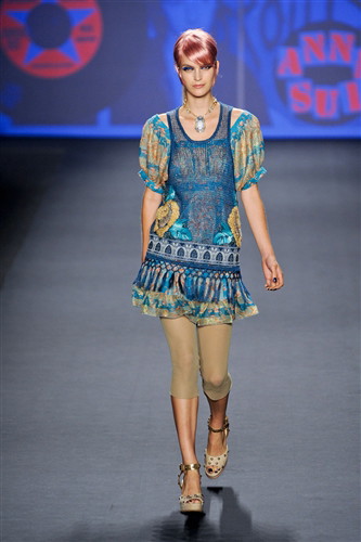 Anna Sui wiosna-lato 2013