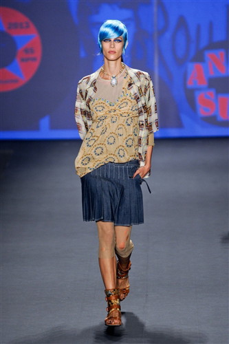 Anna Sui wiosna-lato 2013