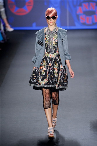 Anna Sui wiosna-lato 2013
