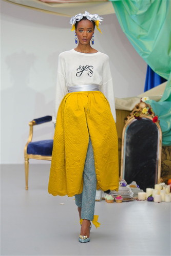 Meadham Kirchhoff wiosna-lato 2013