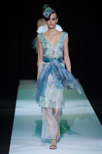 Giorgio Armani wiosna-lato 2013