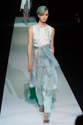Giorgio Armani wiosna-lato 2013
