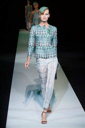 Giorgio Armani wiosna-lato 2013