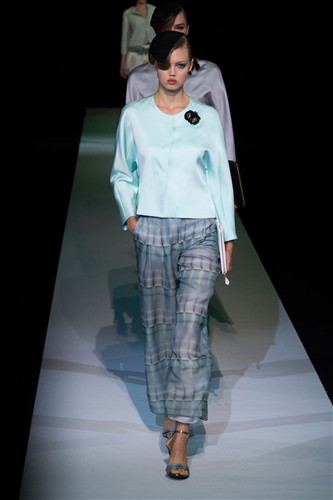 Giorgio Armani wiosna-lato 2013