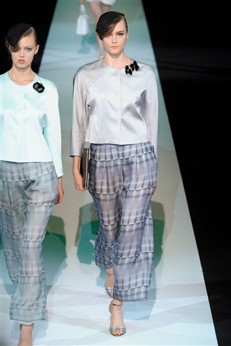 Giorgio Armani wiosna-lato 2013