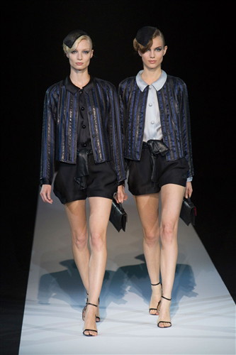 Giorgio Armani wiosna-lato 2013