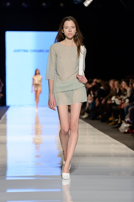 Fashion Week Poland: Justyna Chrabelska, wiosna-lato 2013