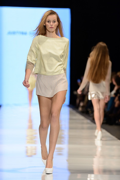 Fashion Week Poland: Justyna Chrabelska, wiosna-lato 2013
