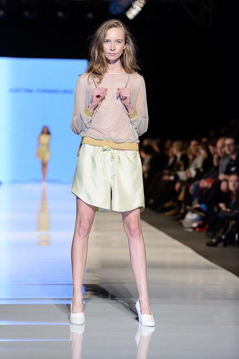 Fashion Week Poland: Justyna Chrabelska, wiosna-lato 2013
