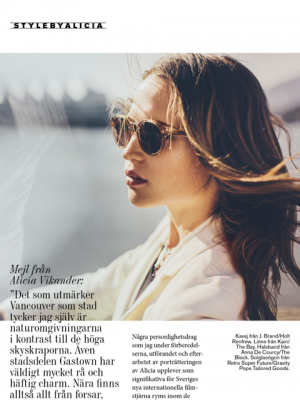 Debiutantki: Alicia Vikander
