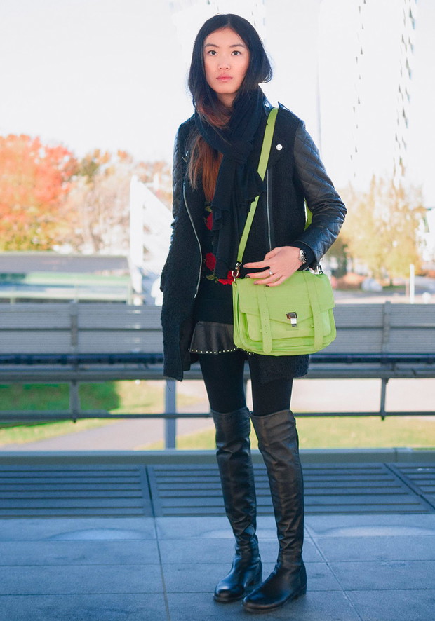 Street fashion: Zara People na listopad