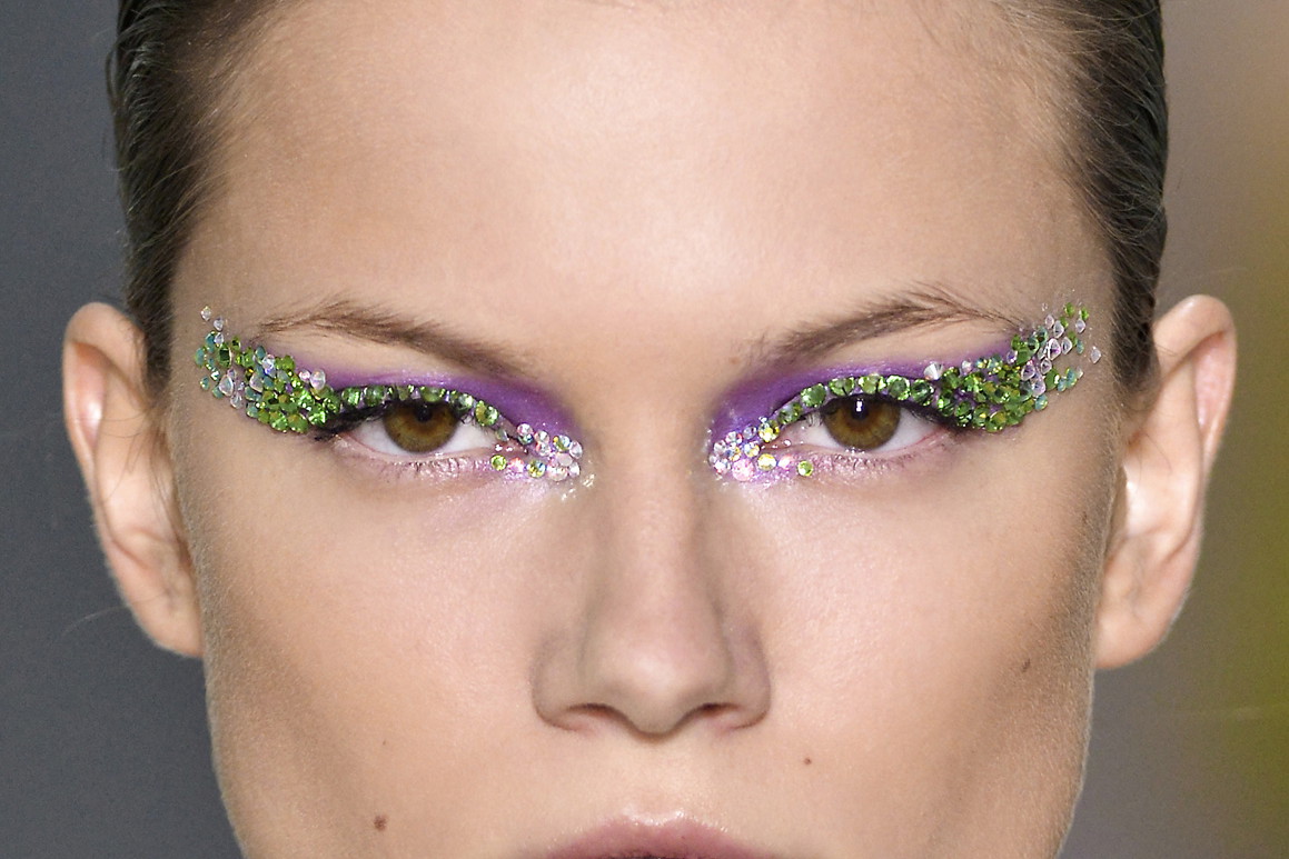 Dior, makijaż z pokazu wiosna-lato 2013, fot. imaxtree