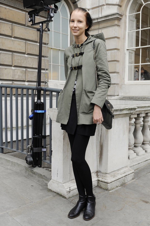 Street fashion: pomysł na płaszcz