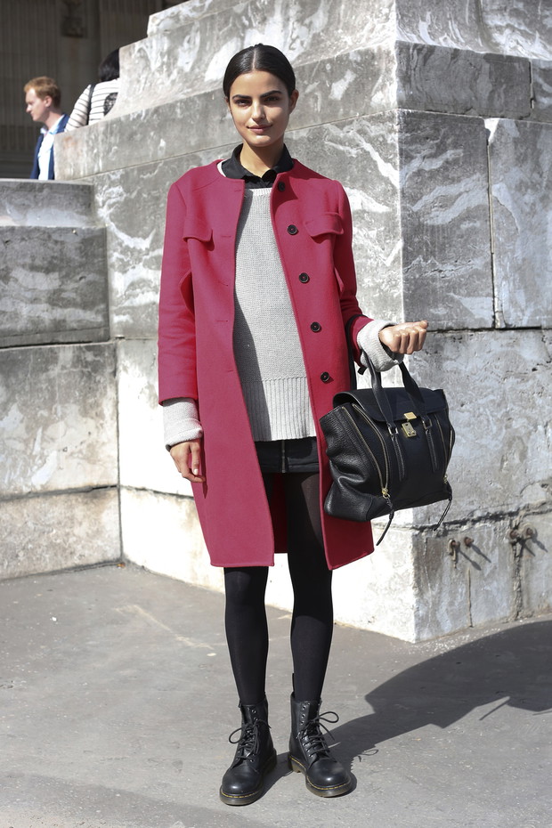 Street fashion: pomysł na płaszcz