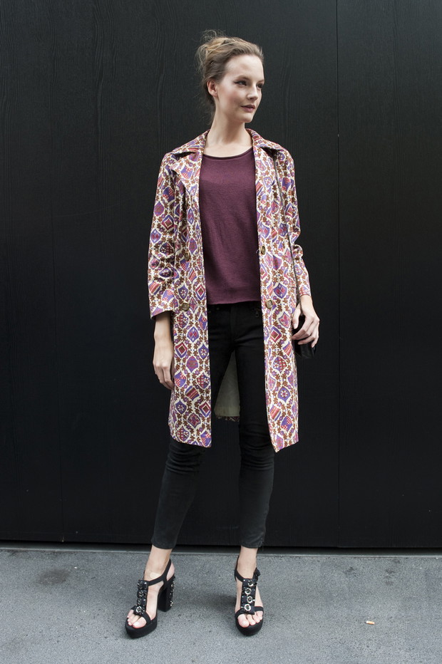 Street fashion: pomysł na płaszcz