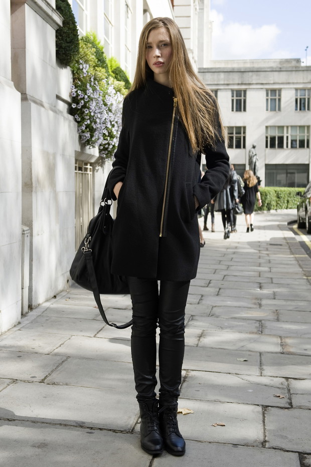 Street fashion: pomysł na płaszcz