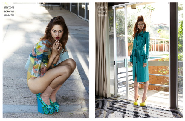 Analeigh Tipton w magazynie Flaunt (fot. KateMartin for Flaunt magazine, flaunt.com)