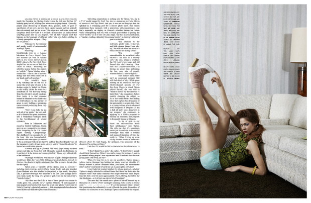 Analeigh Tipton w magazynie Flaunt (fot. KateMartin for Flaunt magazine, flaunt.com)
