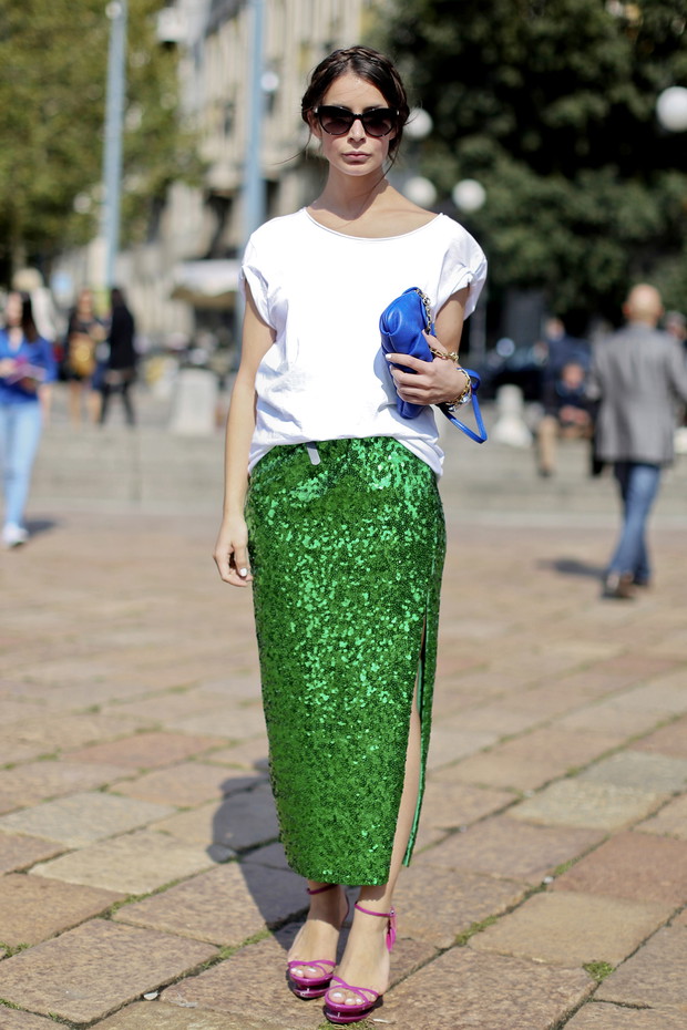Street fashion: najciekawsze spódnice 2012