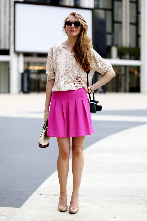 Street fashion: najciekawsze spódnice 2012