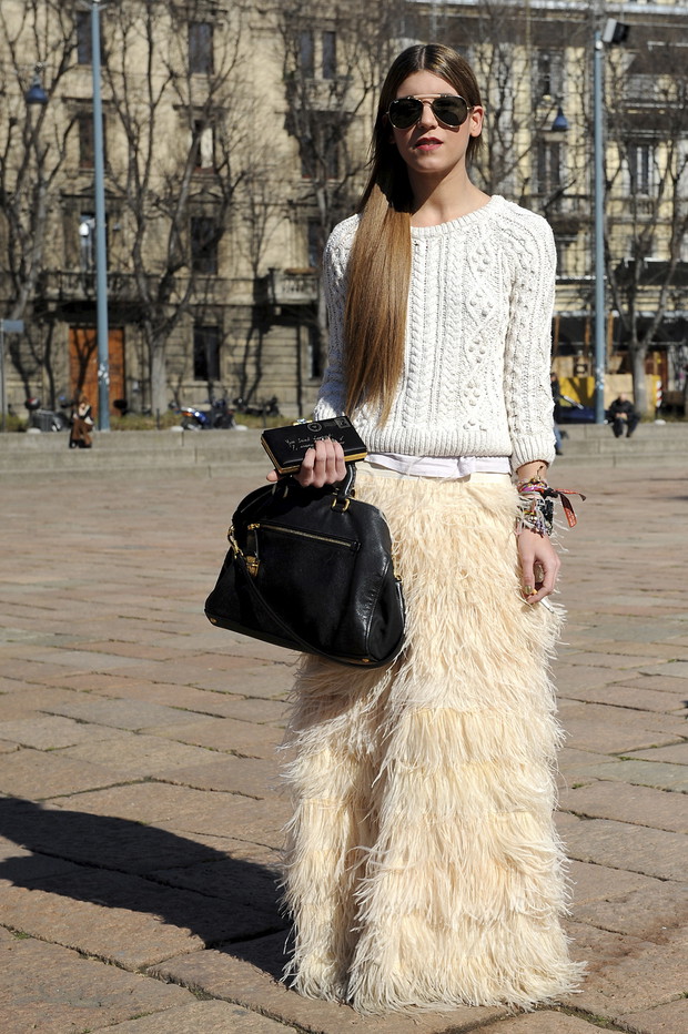 Street fashion: najciekawsze spódnice 2012
