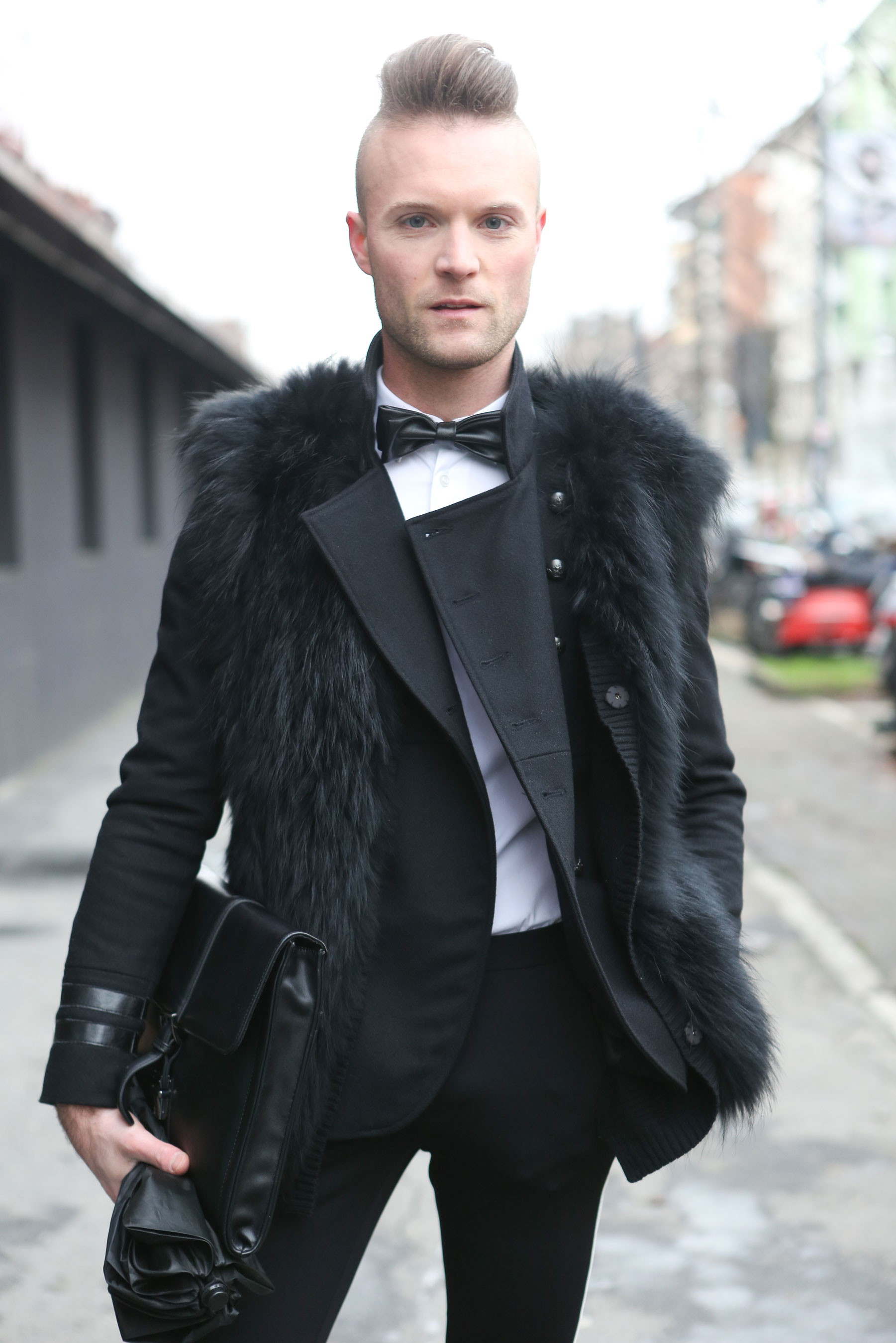 Street fashion: panowie w Mediolanie