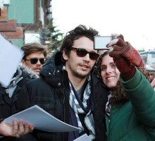 James Franco na Festiwalu Filmowym w Sundance (fot. East News)