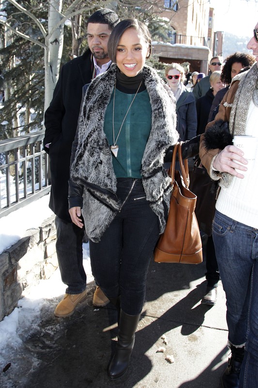 Alicia Keys na Festiwalu Filmowym w Sundance (fot. East News)