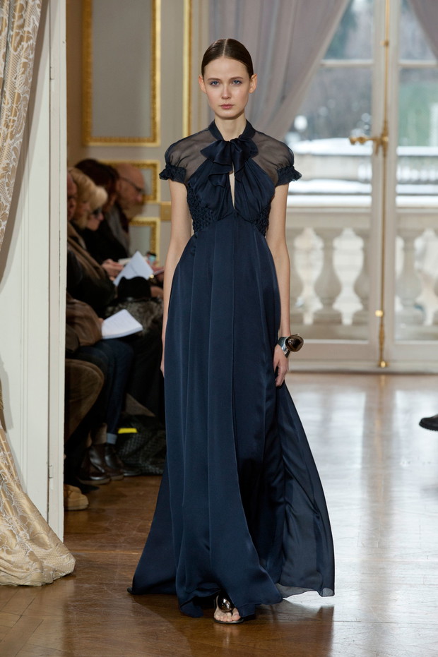 Dominika Wycech. CHRISTOPHE JOSSE haute couture wiosna-lato 2013, fot. Imaxtree