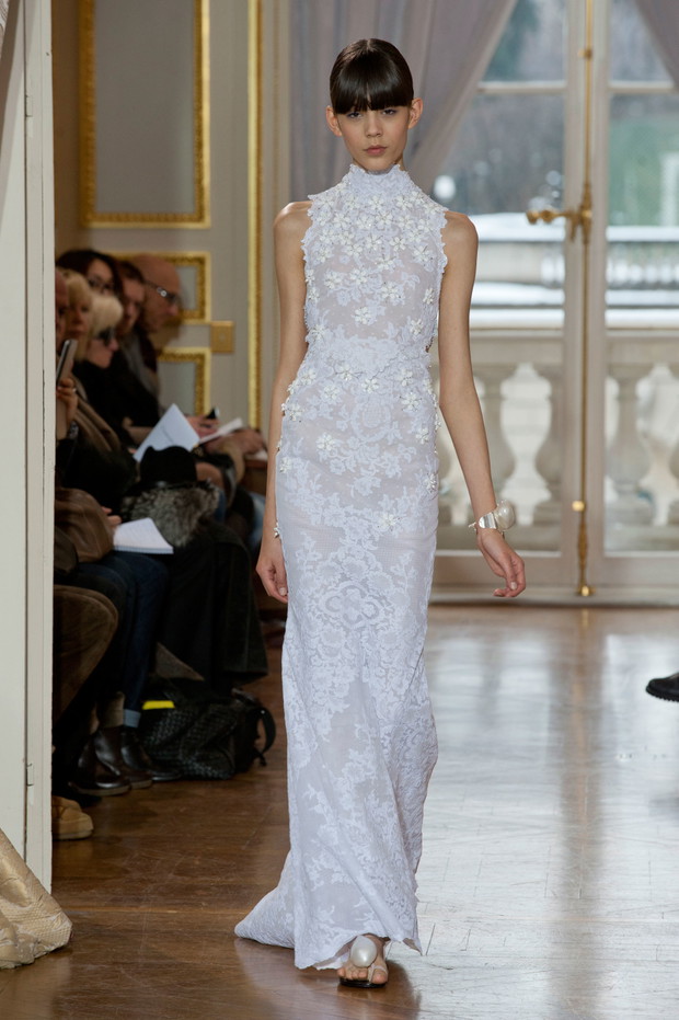 Ewa Władymiruk. CHRISTOPHE JOSSE haute couture wiosna-lato 2013, fot. Imaxtree