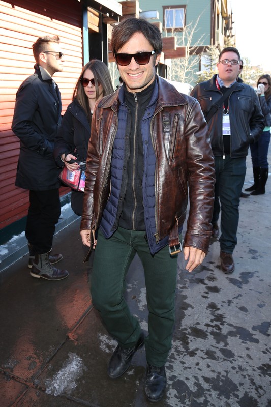 Gael Garcia Bernal na Festiwalu Filmowym w Sundance (fot. East News)
