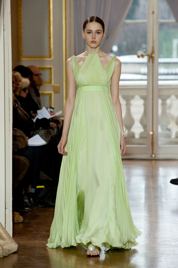 Justyna Faszcza. CHRISTOPHE JOSSE haute couture wiosna-lato 2013, fot. Imaxtree