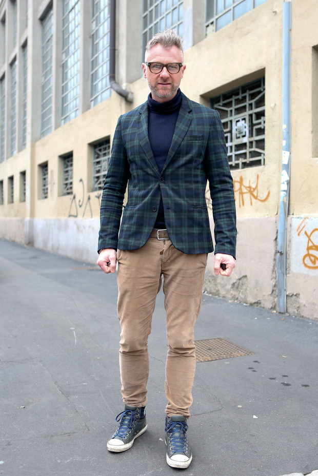 Street fashion: panowie w Mediolanie