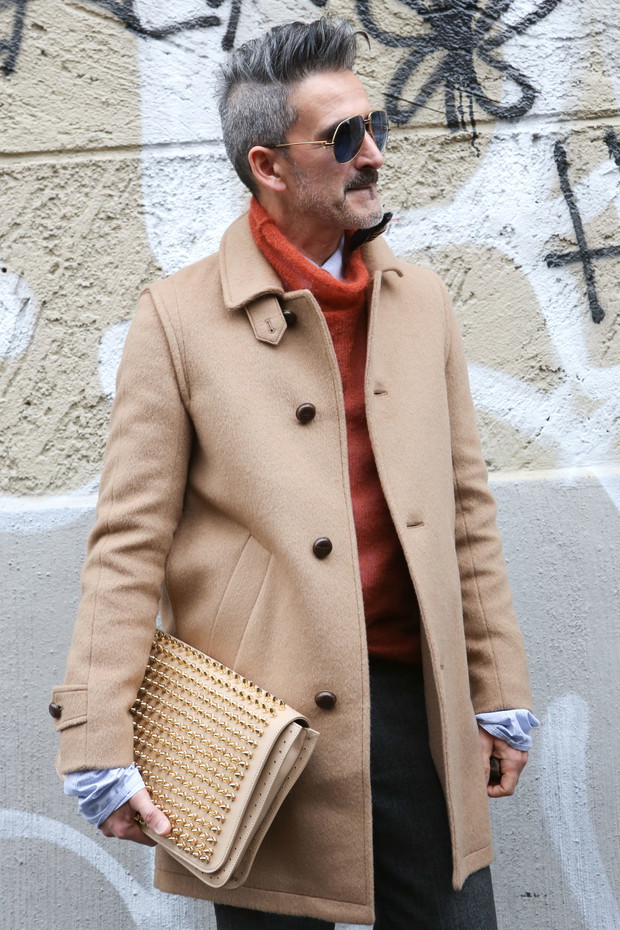 Street fashion: panowie w Mediolanie
