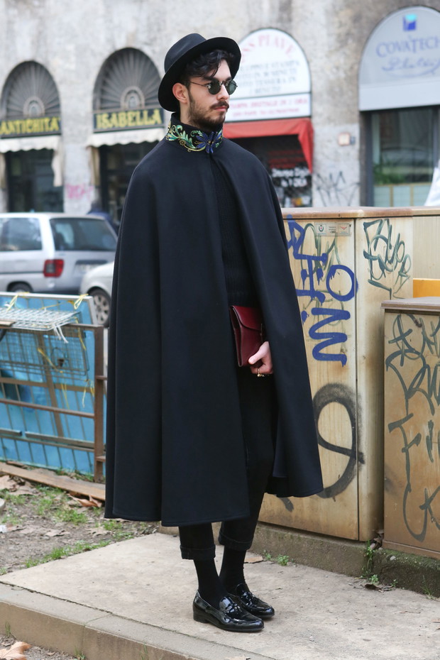 Street fashion: panowie w Mediolanie