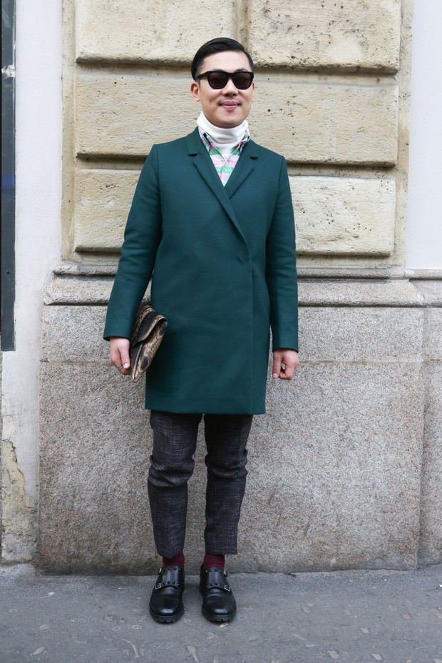 Street fashion: panowie w Mediolanie