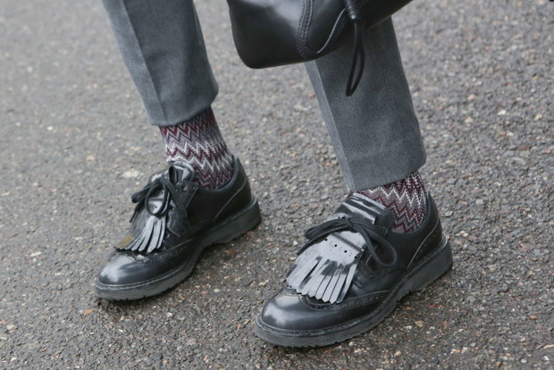 Street fashion: panowie w Mediolanie
